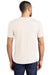 District DM130 Mens Perfect Tri Short Sleeve Crewneck T-Shirt Natural Back