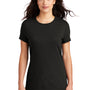 District Womens Perfect Tri Short Sleeve Crewneck T-Shirt - Black