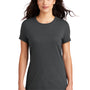 District Womens Perfect Tri Short Sleeve Crewneck T-Shirt - Charcoal Grey