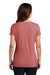 District DM1350L Womens Perfect Tri Short Sleeve V-Neck T-Shirt Blush Frost Back