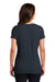 District DM1350L Womens Perfect Tri Short Sleeve V-Neck T-Shirt New Navy Blue Back
