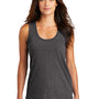 District Womens Perfect Tri Tank Top - Heather Charcoal Grey
