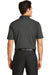 Nike 779798 Mens Dri-Fit Moisture Wicking Short Sleeve Polo Shirt Heather Black Back