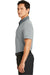 Nike 779798 Mens Dri-Fit Moisture Wicking Short Sleeve Polo Shirt Heather Grey Side
