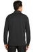 Nike 779803 Mens Hypervis Therma-Fit Moisture Wicking 1/4 Zip Sweatshirt Black/Volt Green Back