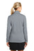 Nike 779804 Womens Hypervis Therma-Fit Moisture Wicking Full Zip Sweatshirt Cool Grey/Vivid Pink Back