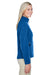 North End 78172 Womens Voyage Full Zip Fleece Jacket Royal Blue Side