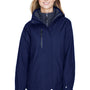 North End Womens Caprice 3-in-1 Waterproof Full Zip Hooded Jacket - Classic Navy Blue