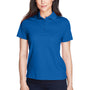 Core 365 Womens Origin Performance Moisture Wicking Short Sleeve Polo Shirt - True Royal Blue