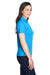 Core 365 78181 Womens Origin Performance Moisture Wicking Short Sleeve Polo Shirt Electric Blue Side