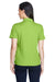 Core 365 78181 Womens Origin Performance Moisture Wicking Short Sleeve Polo Shirt Acid Green Back