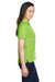 Core 365 78181 Womens Origin Performance Moisture Wicking Short Sleeve Polo Shirt Acid Green Side