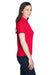 Core 365 78181 Womens Origin Performance Moisture Wicking Short Sleeve Polo Shirt Red Side