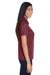 Core 365 78181P Womens Origin Performance Moisture Wicking Short Sleeve Polo Shirt w/ Pocket Burgundy Side