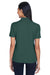 Core 365 78181P Womens Origin Performance Moisture Wicking Short Sleeve Polo Shirt w/ Pocket Forest Green Back