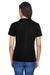 Core 365 78182 Womens Pace Performance Moisture Wicking Short Sleeve Crewneck T-Shirt Black Back