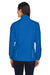 Core 365 78183 Womens Motivate Water Resistant Full Zip Jacket Royal Blue Back