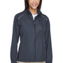 Core 365 Womens Motivate Water Resistant Full Zip Jacket - Carbon Grey