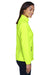 Core 365 78183 Womens Motivate Water Resistant Full Zip Jacket Safety Yellow Side