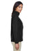Core 365 78183 Womens Motivate Water Resistant Full Zip Jacket Black Side