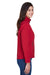 Core 365 78184 Womens Cruise Water Resistant Full Zip Jacket Red Side
