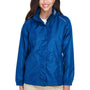 Core 365 Womens Climate Waterproof Full Zip Hooded Jacket - True Royal Blue