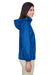 Core 365 78185 Womens Climate Waterproof Full Zip Hooded Jacket Royal Blue Side