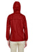 Core 365 78185 Womens Climate Waterproof Full Zip Hooded Jacket Red Back