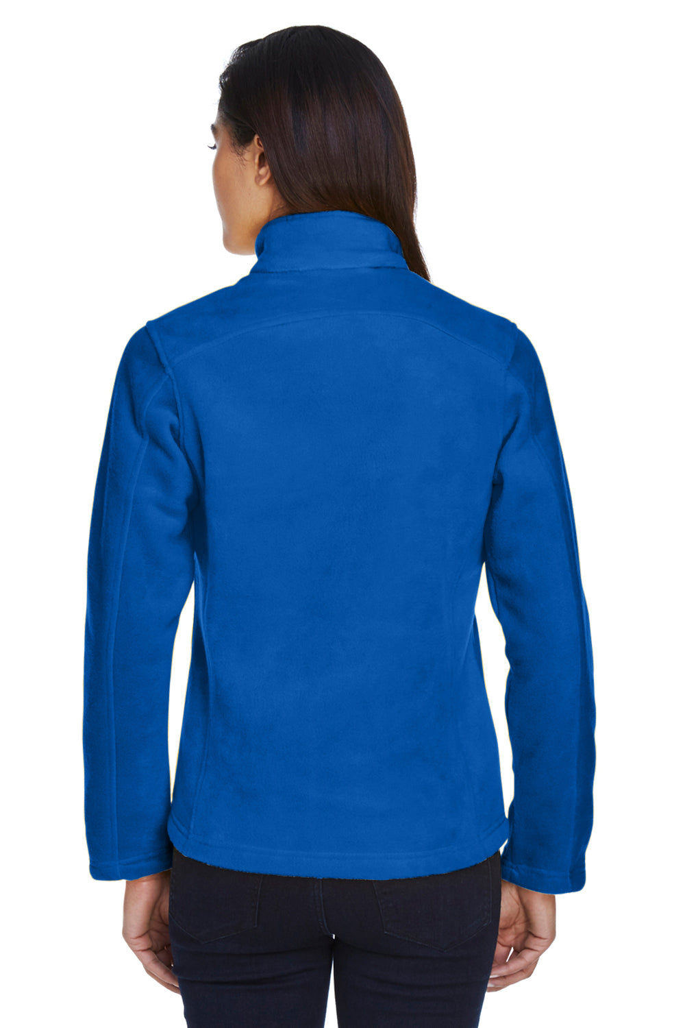 Core 365 78190 Womens Journey Full Zip Fleece Jacket Royal Blue Back