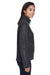 Core 365 78190 Womens Journey Full Zip Fleece Jacket Heather Charcoal Grey Side