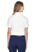 Core 365 78194 Womens Optimum Short Sleeve Button Down Shirt White Back
