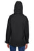 Core 365 78205 Womens Region 3-in-1 Water Resistant Full Zip Hooded Jacket Black Back