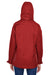 Core 365 78205 Womens Region 3-in-1 Water Resistant Full Zip Hooded Jacket Red Back