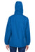 Core 365 78224 Womens Profile Water Resistant Full Zip Hooded Jacket Royal Blue Back
