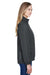 Core 365 78224 Womens Profile Water Resistant Full Zip Hooded Jacket Carbon Grey Side