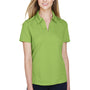 North End Womens Sport Red Performance Moisture Wicking Short Sleeve Polo Shirt - Cactus Green