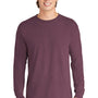 Comfort Colors Mens Long Sleeve Crewneck T-Shirt - Berry