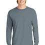 Comfort Colors Mens Long Sleeve Crewneck T-Shirt - Granite Grey
