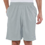 Champion Mens Mesh Shorts w/ Pockets - Athletic Grey