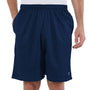 Champion Mens Mesh Shorts w/ Pockets - Navy Blue