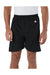 Champion 8187 Mens Gym Shorts Black Front
