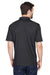 UltraClub 8210 Mens Cool & Dry Moisture Wicking Short Sleeve Polo Shirt Black Back