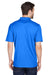 UltraClub 8210 Mens Cool & Dry Moisture Wicking Short Sleeve Polo Shirt Royal Blue Back