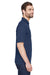 UltraClub 8210 Mens Cool & Dry Moisture Wicking Short Sleeve Polo Shirt Navy Blue Side