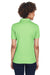 UltraClub 8210L Womens Cool & Dry Moisture Wicking Short Sleeve Polo Shirt Light Green Back