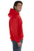 Fruit Of The Loom 82130 Mens Supercotton Fleece Hooded Sweatshirt Hoodie Red Side