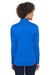 UltraClub 8230L Womens Cool & Dry Moisture Wicking 1/4 Zip Sweatshirt Royal Blue Back