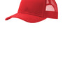 Port Authority Mens Adjustable Trucker Hat - True Red