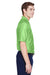 UltraClub 8413 Mens Cool & Dry Elite Performance Moisture Wicking Short Sleeve Polo Shirt Apple Green Side