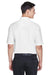 UltraClub 8415 Mens Cool & Dry Elite Performance Moisture Wicking Short Sleeve Polo Shirt White Back